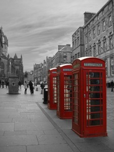 cabines telephoniques britanniques