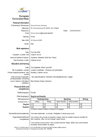 Templates of curriculum vitae.cv english example australia 